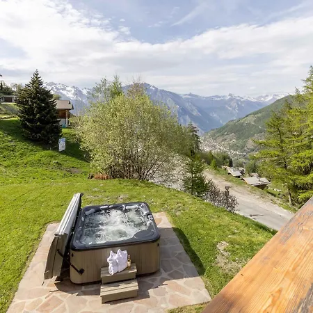 Chalet Cristal De Neige Luxury & Jacuzzi La Tzoumaz